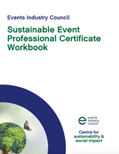 Load image into Gallery viewer, Sustainable Event Professional Workbook (Digital)