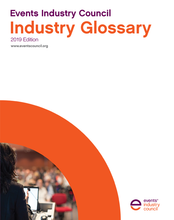 Load image into Gallery viewer, Events Industry Council Glossary, 2019 Edition
